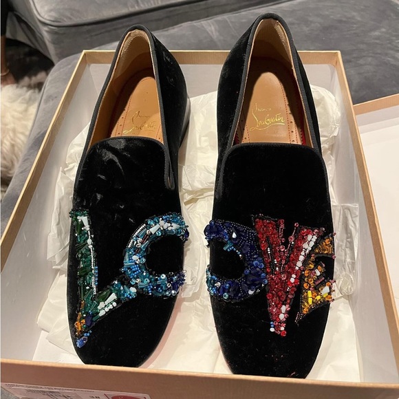Black RED BOTTOM dress shoes Shoes Black RED BOTTOM dress shoes Shoes